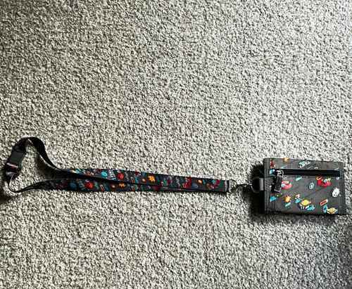 Wallet with lanyard and can - wallet, a