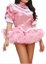 Sissy maid Girl lockable Pink