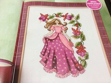 Fuchsia Lady Cross Stitch Chart L@@K A 49