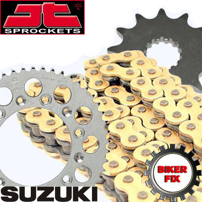Gold ring chain - and, sprocket