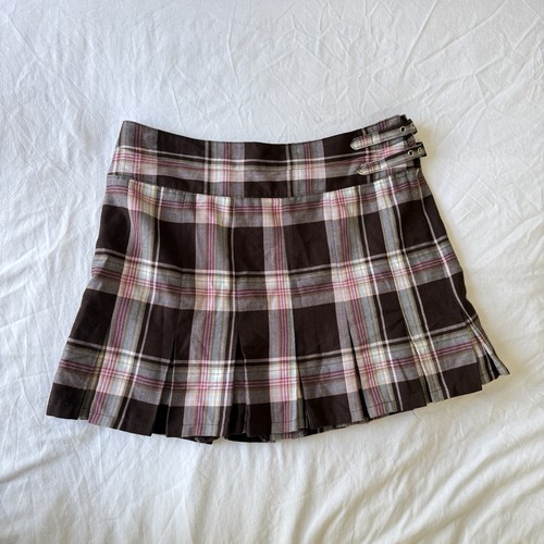 Plaid micro low rise - plaid,