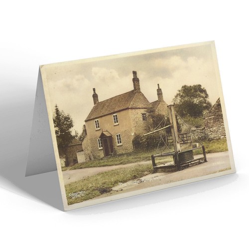 Notelet vintage lincolnshire - notelet,