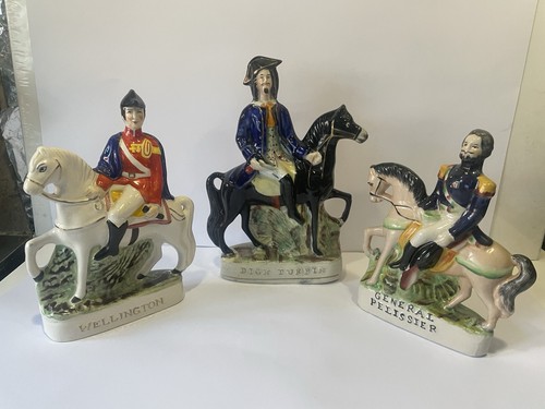 Antique staffordshire flat - staffordshire,