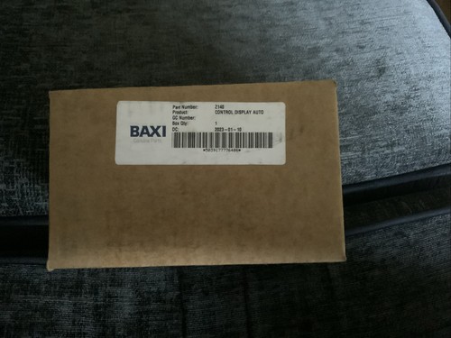 Baxi z140 control - baxi, display