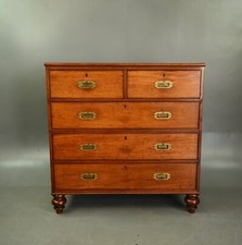 Victorian mahogany military