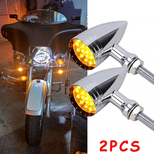 2pcs chrome bullet - chrome,