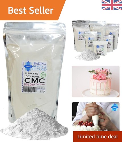 Edible tylose cmc powder 200g - tylose,