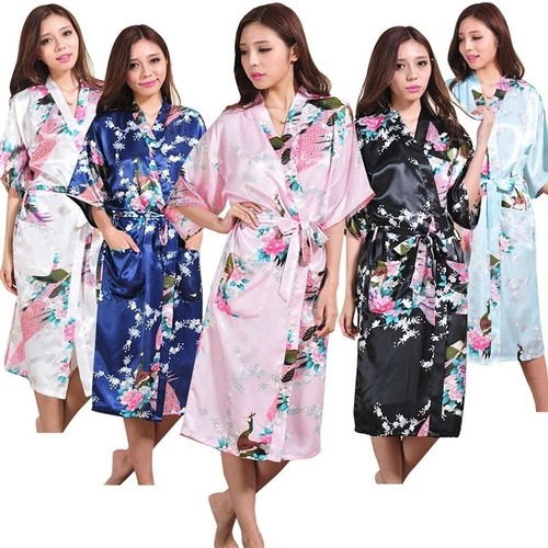 Sexy silk peacock women - women, bridal