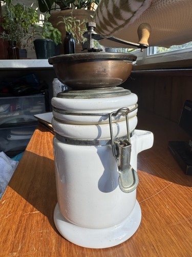 Vintage coffee grinder - vintage, hand