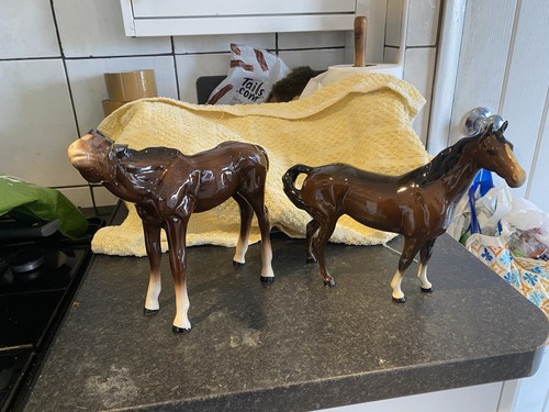 Melba ware old mare figurine - old,