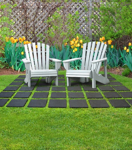 Garden stepping stone - stepping,