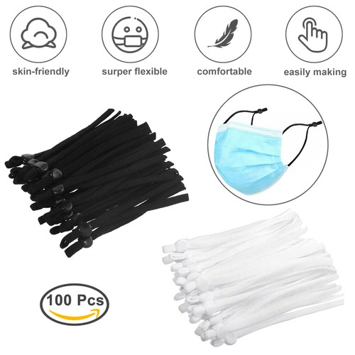 100 pcs sewing elastic band - 100,