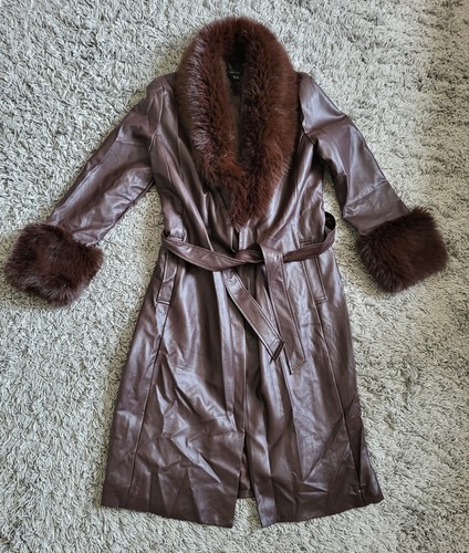 New look long - new, leather