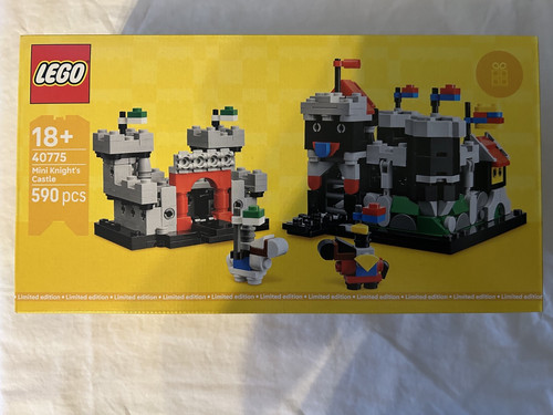 Lego set 40775 mini knight - set, knight's