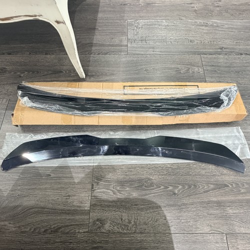Gloss black spoiler extension - gloss,