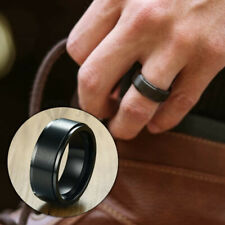 Anti-anxiety Spinner Fidget Rotating Rings Men Women Band Stainless Steel Rings