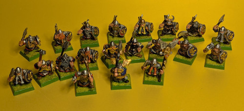 Warhammer dwarf warriors - dwarf,