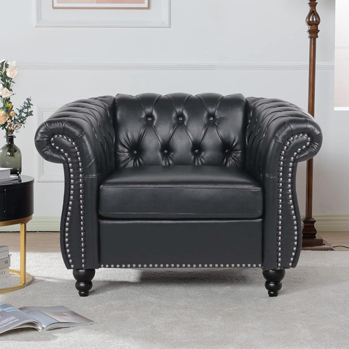 Mid century modern leather - mid-century,