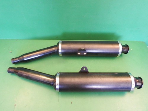 Triumph exhaust can pair - can,