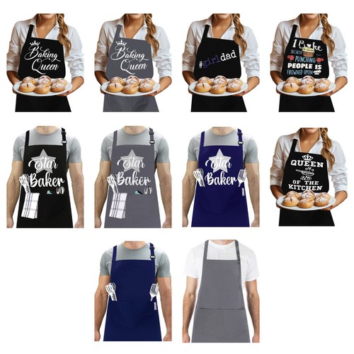 Men women baking aprons ladies - men,