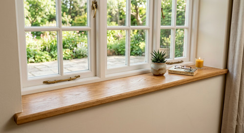 Oak window board various - oak,