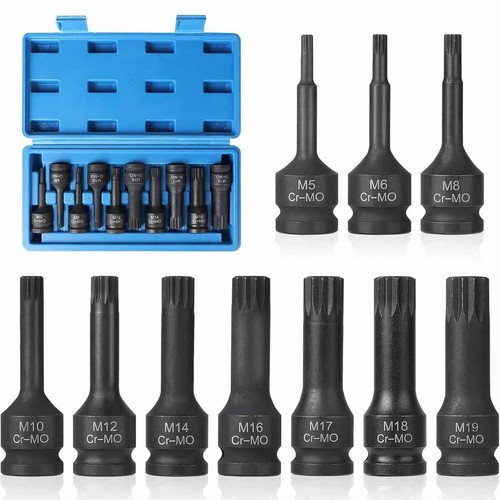 10pc drive spline - cr-mo,