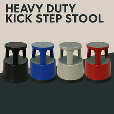 Heavy duty matal step stool - duty,