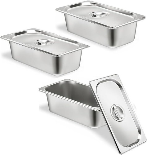 Gastronorm pan with lid - 1/3,