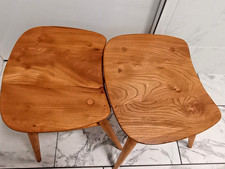 PAIR OF MID CENTURY ERCOL  ELM