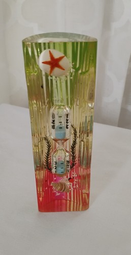 Egg sand timer - egg, vintage