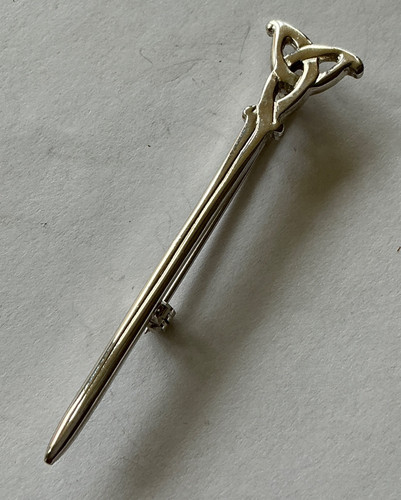 Vintage celtic knot brooch - knot,
