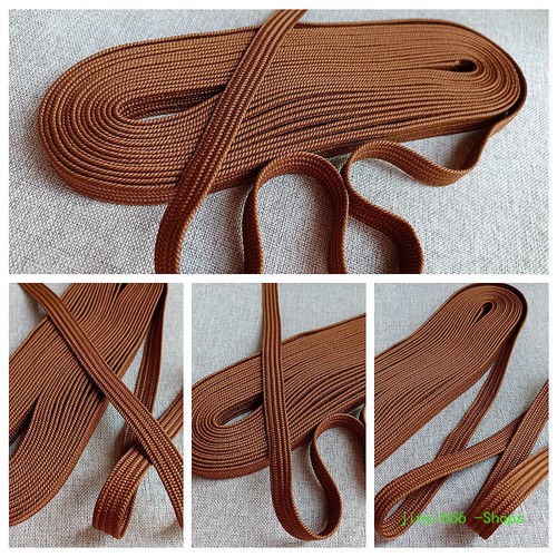Brown silk ito - silk, wrapping