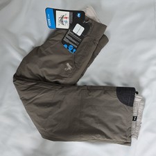 Vintage Roxy Utility Armortex Tech Ski Salopette Trousers Womens Large Khaki Y2K