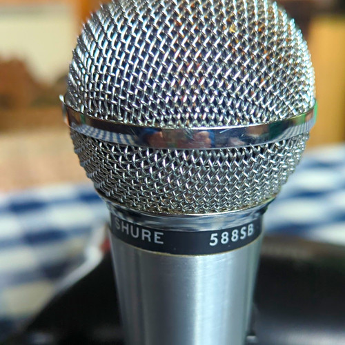 Shure 588sb vintage dynamic - shure,