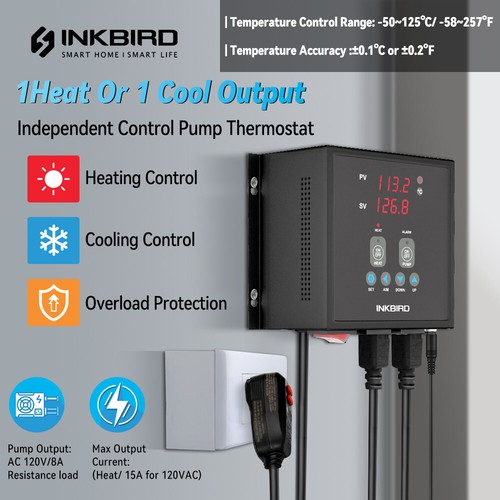 Inkbird temperature controller - temperature,
