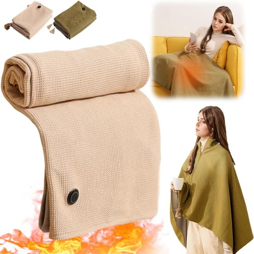 Electric heated shawl - shawl, blanket