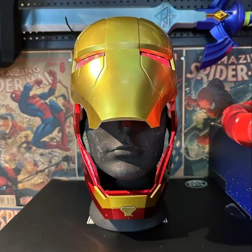 Iron man mk5 gold helmet - mk5,