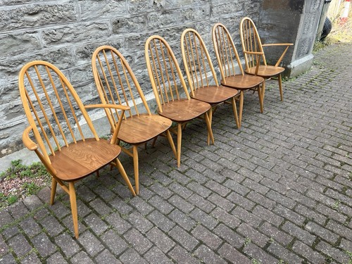 Set six ercol dining - set,