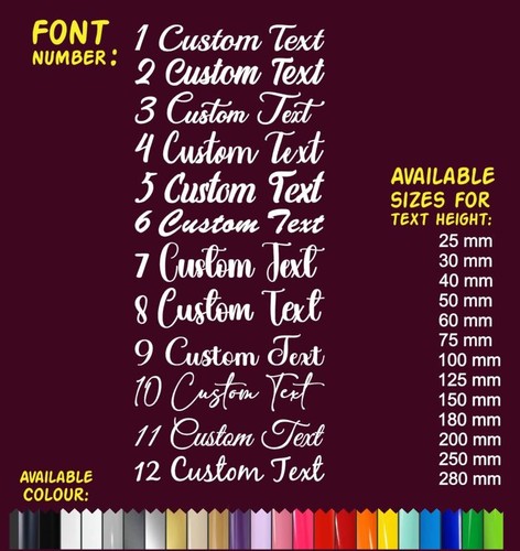 Personalised name vinyl - personalised,