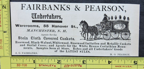 Rare antique 1878 fairbanks - antique, ad