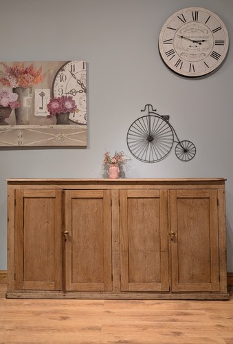 Antique pine lockable vintage - antique,