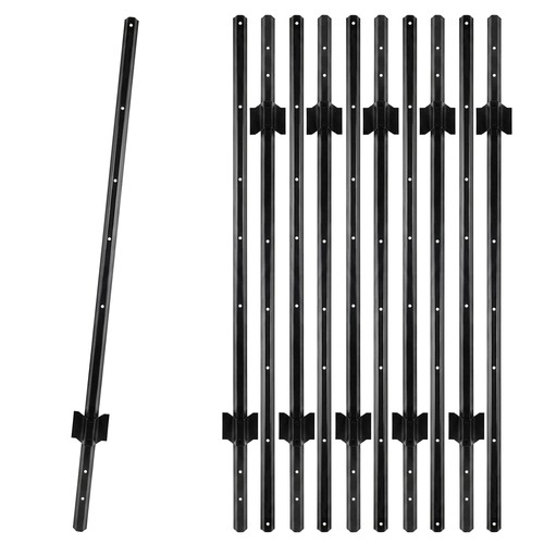 Metal fence posts - metal, heavy