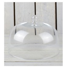 Display Glass Cake Cupcake Dome Cover Cloche H:15 cm x 20 cm