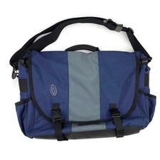 Timbuk2 Commute XL Laptop Messenger Bag Blue Gray Travel Work Shoulder Tote