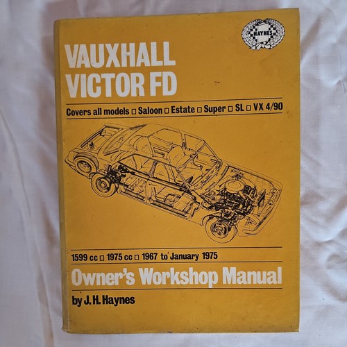 Haynes vauxhall victor - victor, fd