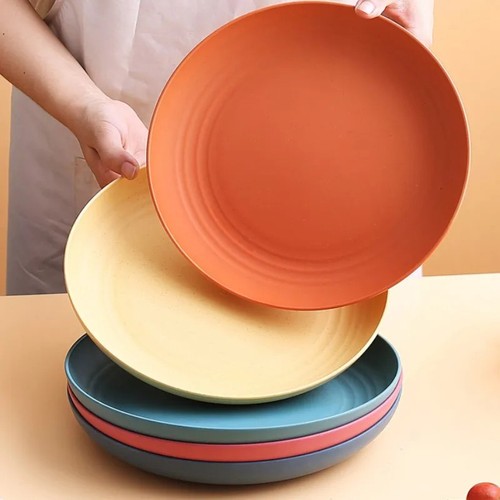 6pcs round dinner - 1/4/6pcs, plate