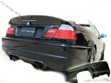 Roof spoiler suitable for BMW E46 CSL convertible coupe, Carbon, Lip Spoiler