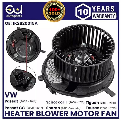 Heater blower motor - blower, vw