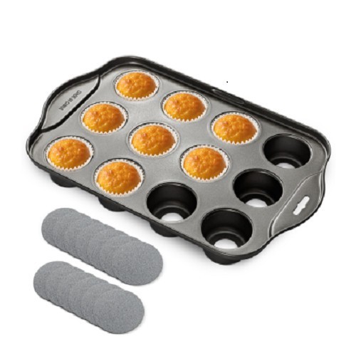 Mini deluxe baking tin pan - deluxe, 12