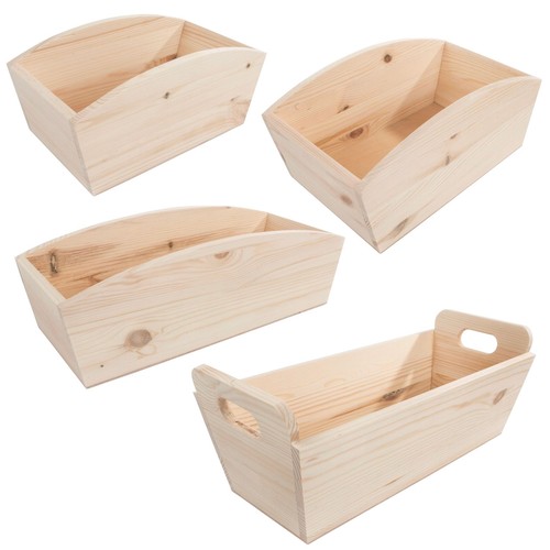 Selection wooden unpainted - of,